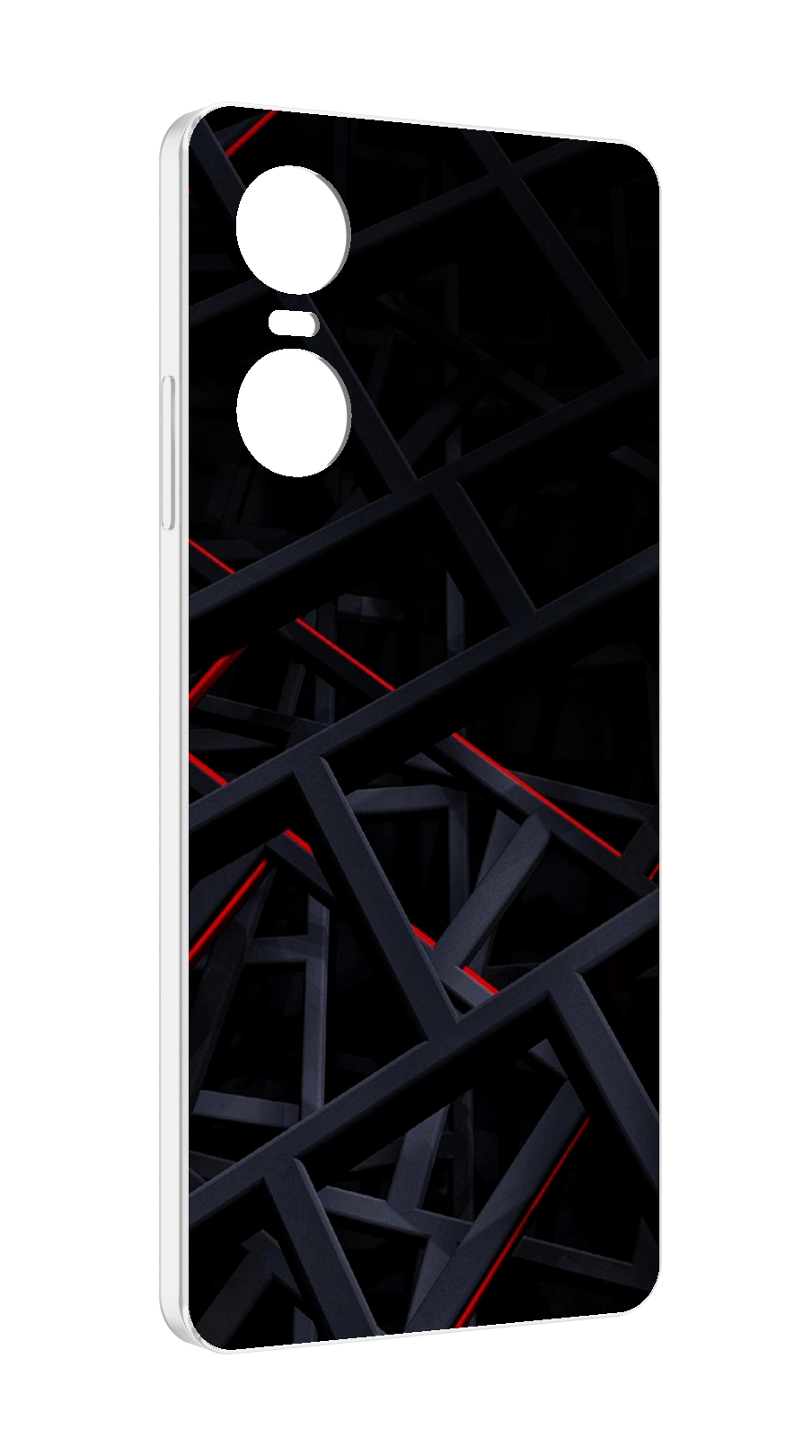 

Чехол Mypads Геометрия Для Tecno Pop 6 Pro, Прозрачный, Tocco