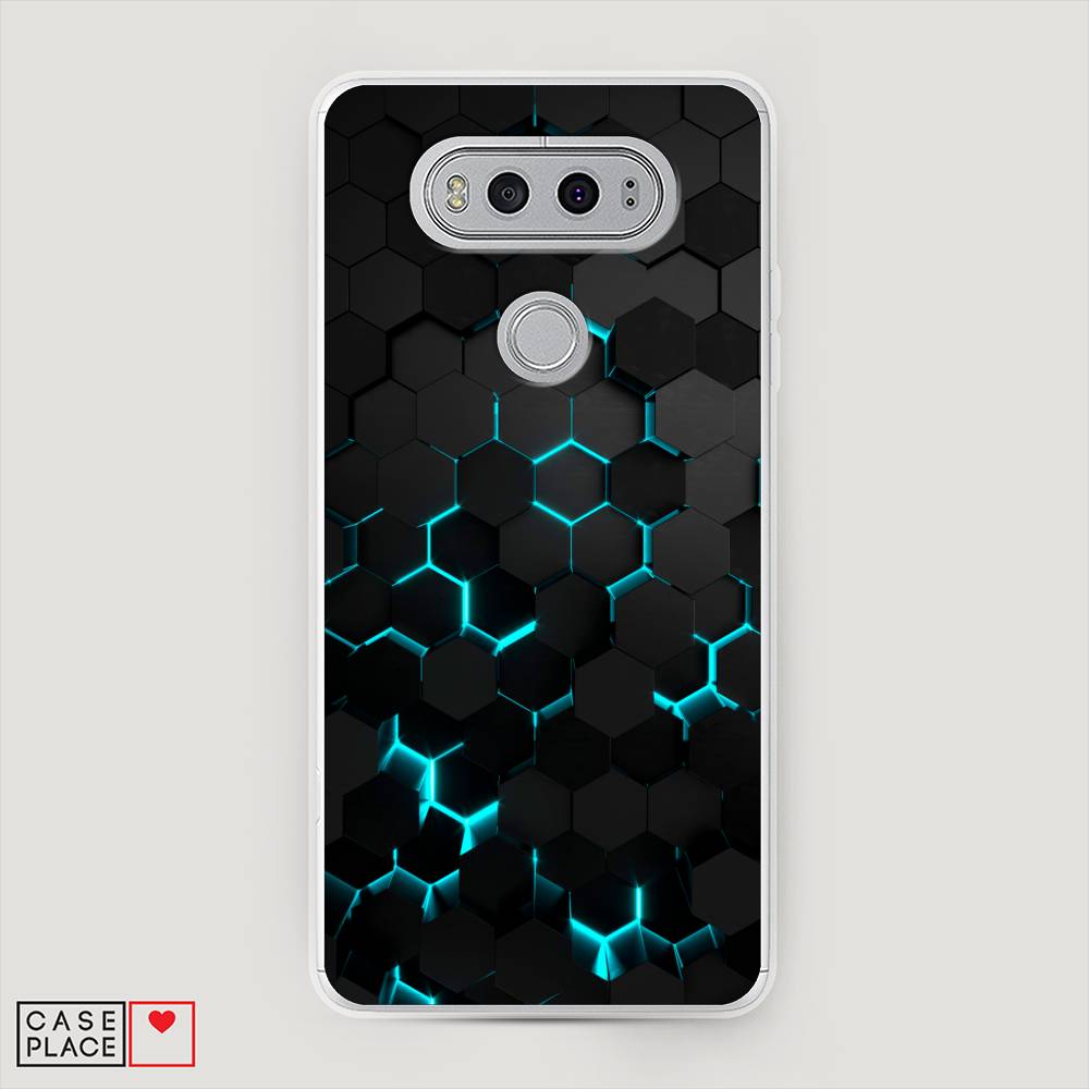 

Чехол Awog "Соты бирюзовые" для LG V20, 83350-3