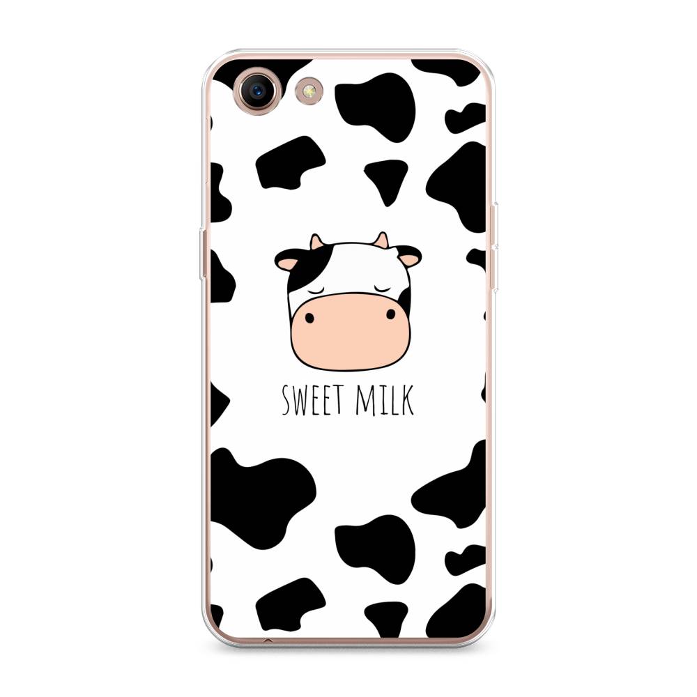 

Чехол для Oppo A83 "Sweet milk", Розовый;белый;черный, 250150-1
