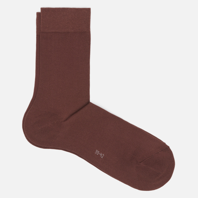 

Носки унисекс FALKE Cotton Touch коричневые 35-38, Cotton Touch