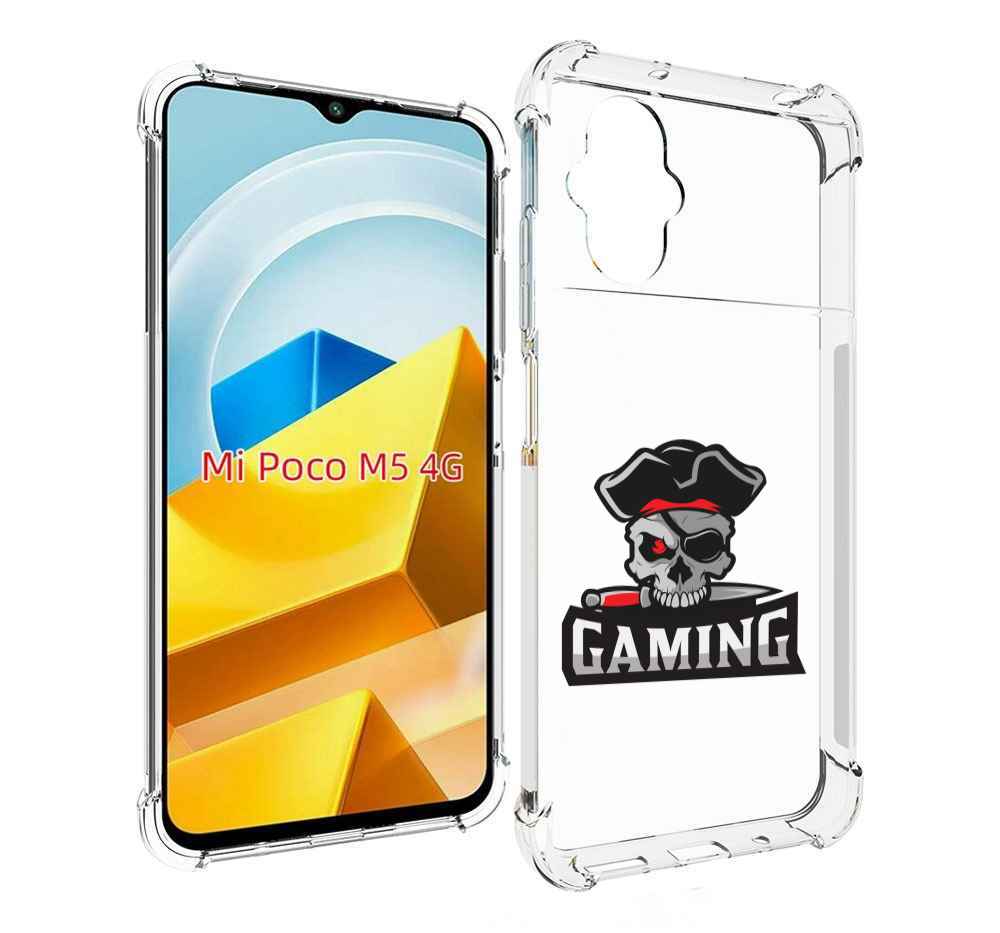 

Чехол Mypads Gaming-2 Для Poco M5 Противоударный, Прозрачный, Tocco