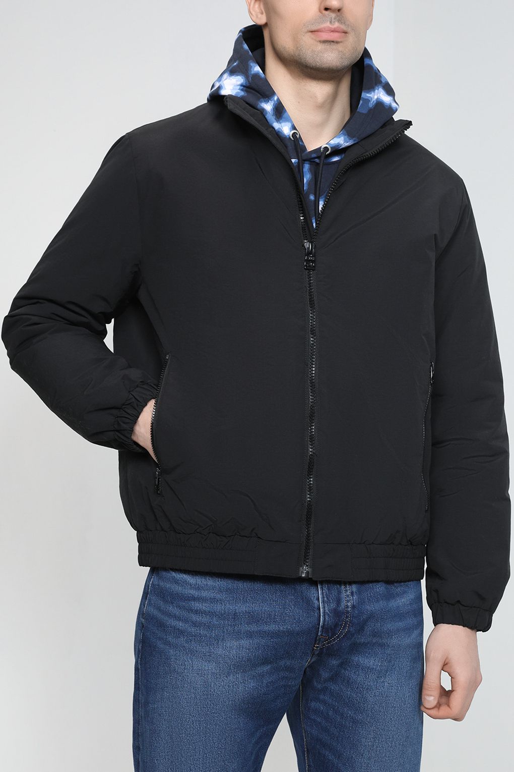 

Куртка мужская Esprit Edc 112CC2G308 черная M, Черный, 112CC2G308