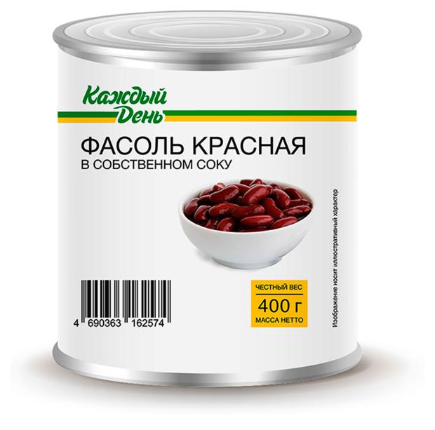 Фасоль «Каждый день» красная, 400 г