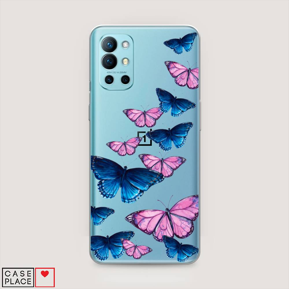 фото Чехол awog "полет бабочек" для oneplus 9r