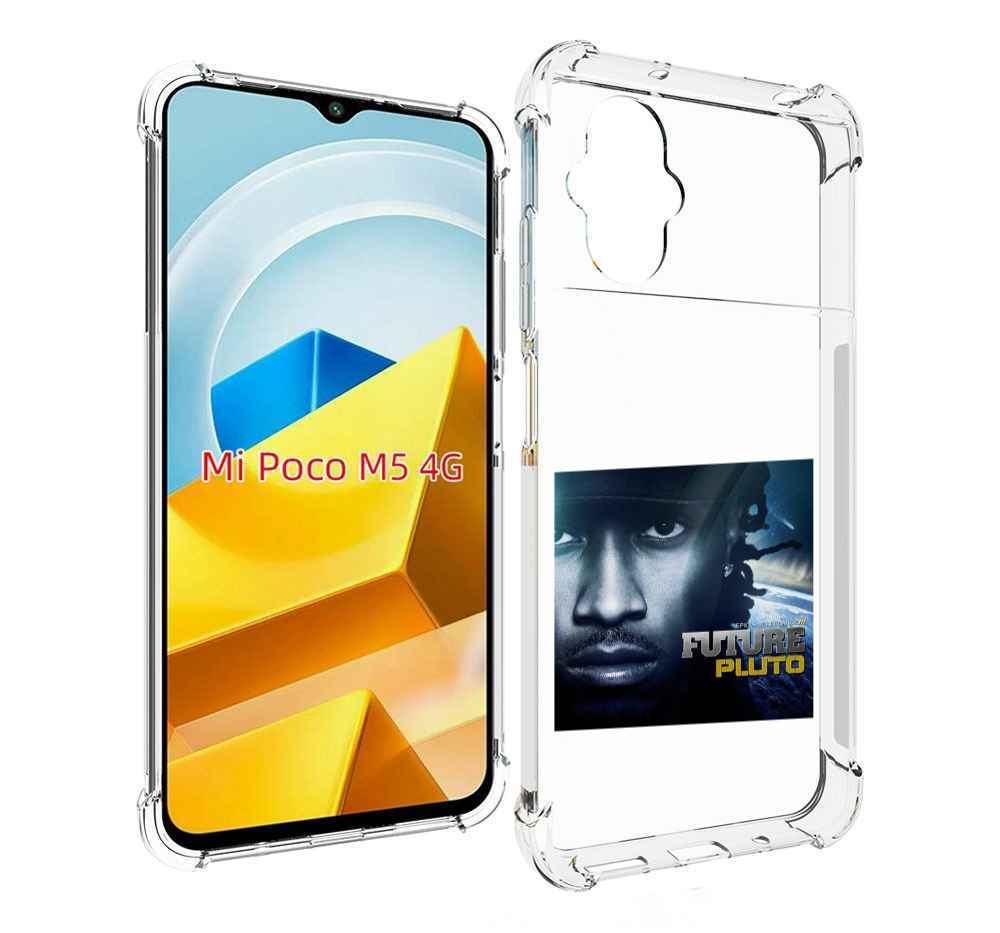 

Чехол Mypads Future - Pluto Для Poco M5 Противоуда, Прозрачный, Tocco
