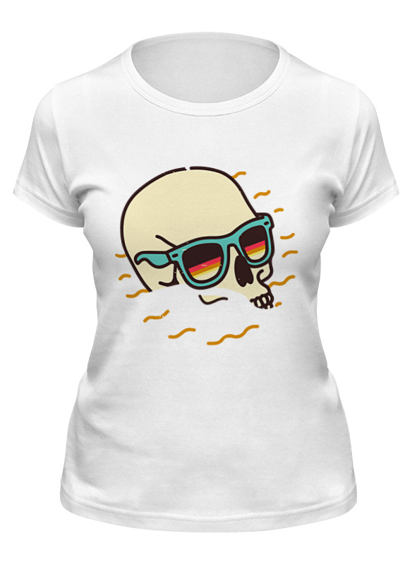 

Футболка женская Printio Beach lover серая 2XL, Серый, Beach lover