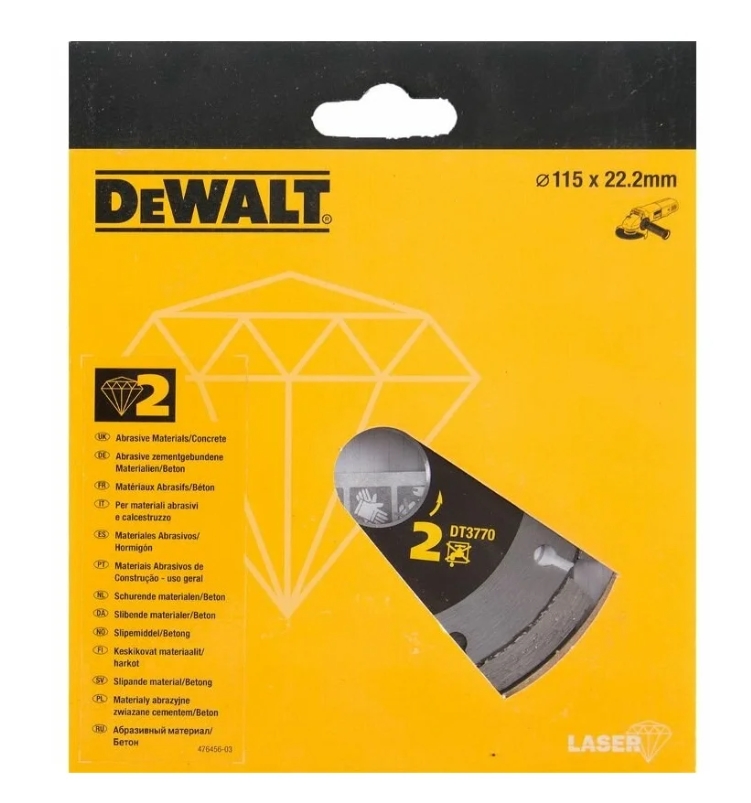 

Круг алмазный DeWalt ф115 бетон DT3770
