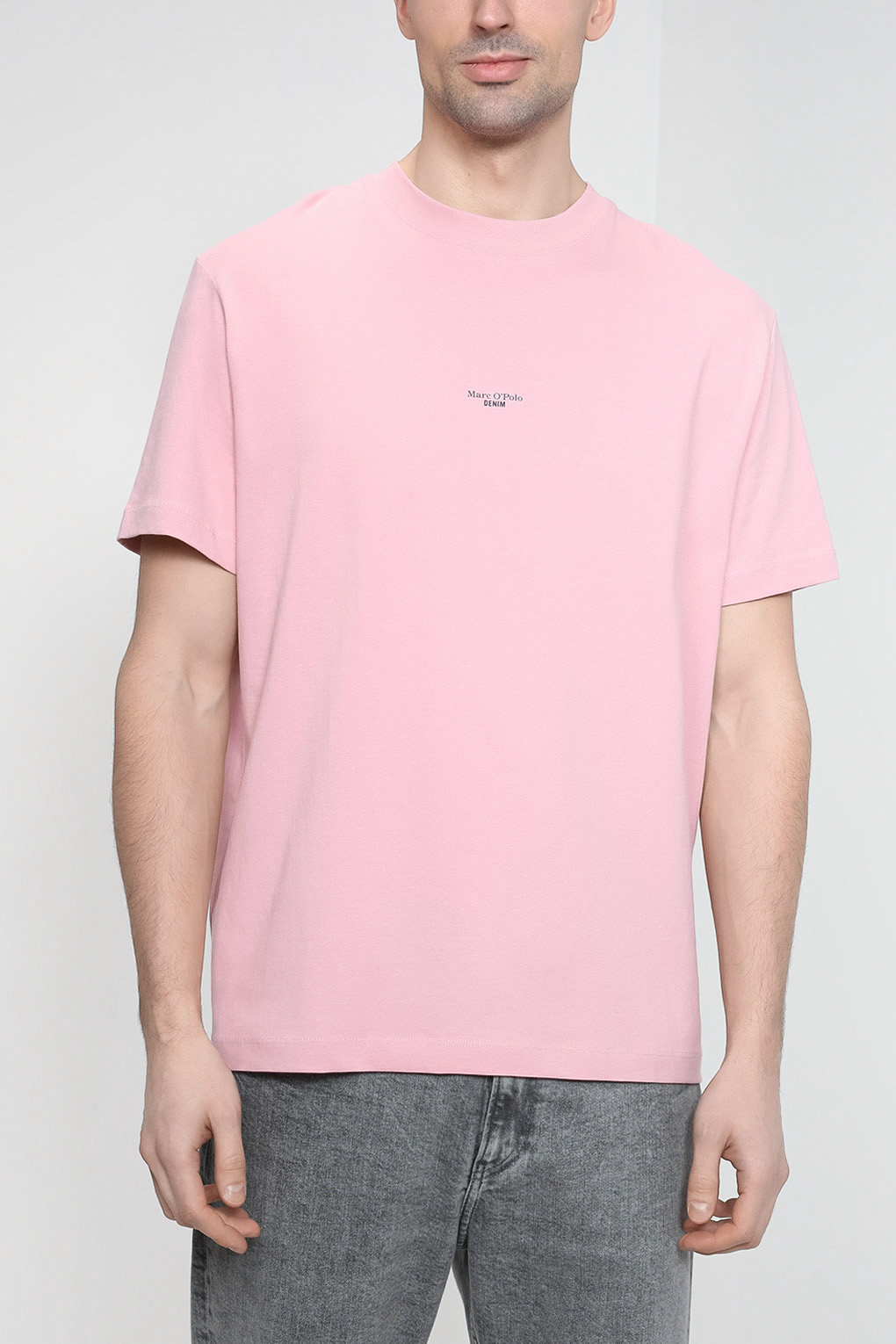 

Футболка мужская Marc O'Polo Denim 361215451634 розовая L, 361215451634