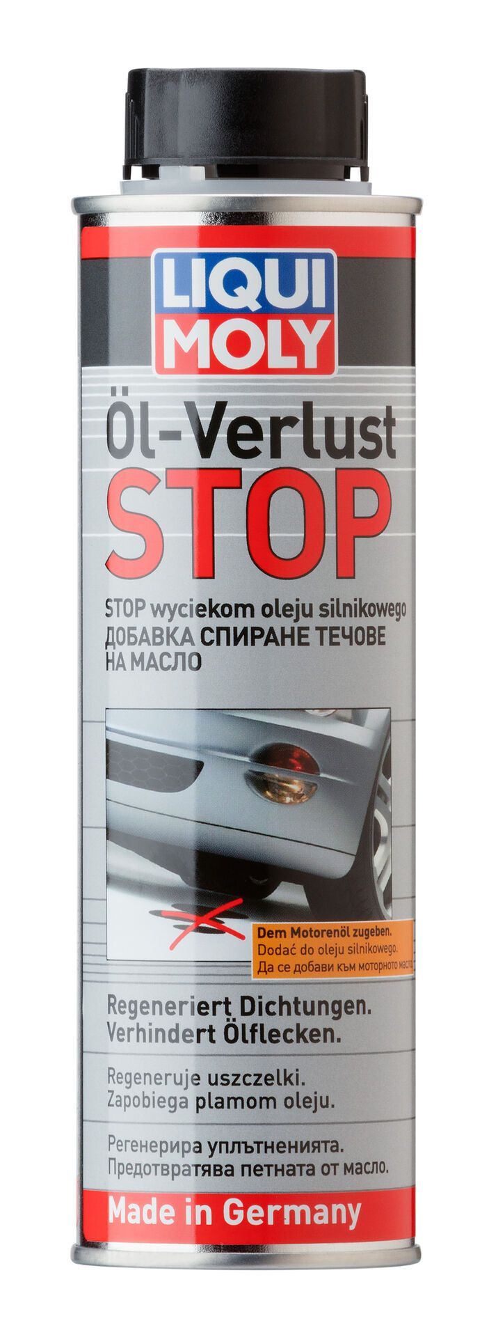 

Средство для остановки течи моторного масла Liqui Moly "Oil-Verlust-Stop", 300 мл, Желтый, присадка 1995