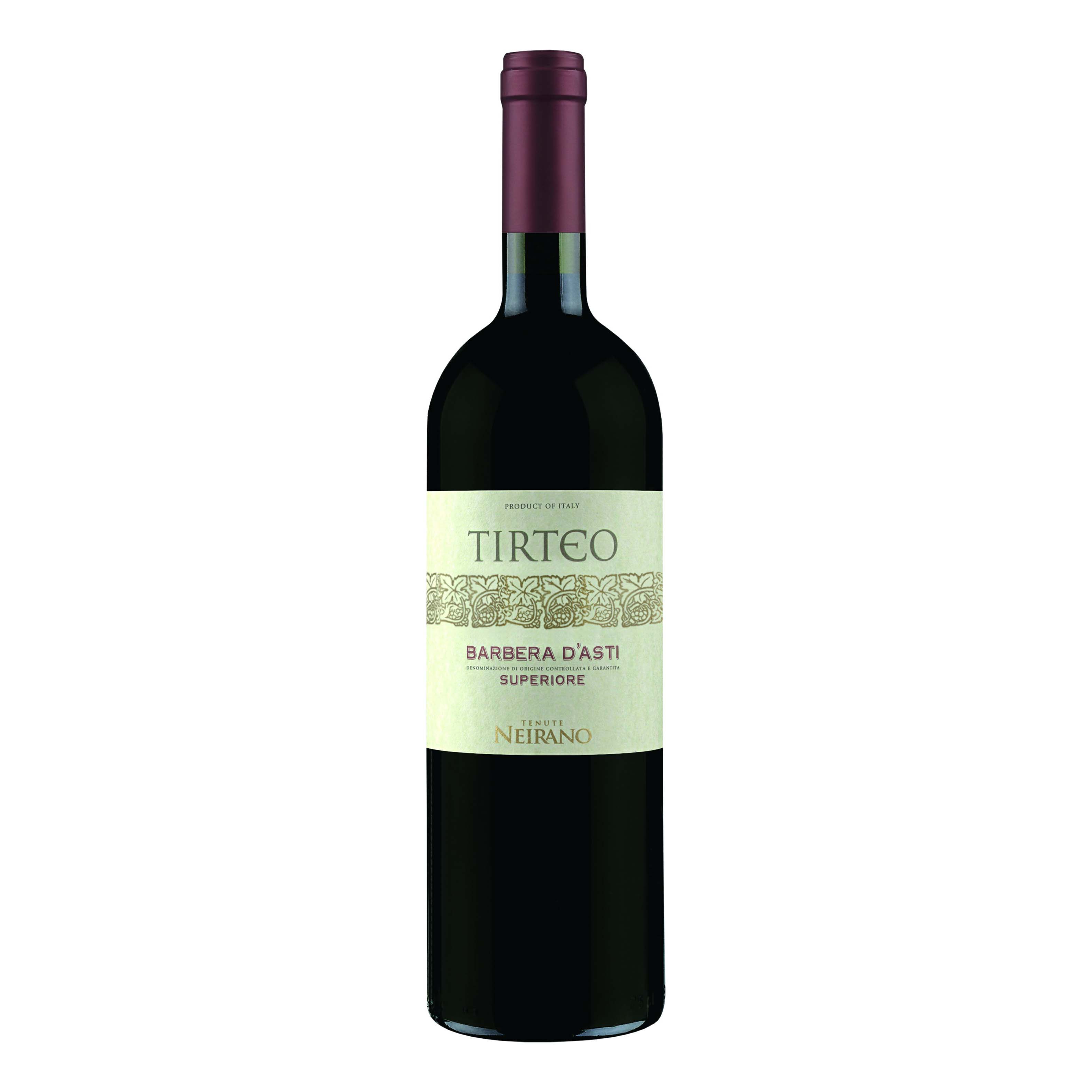 

Вино Tirteo Barbera d'Asti Superiore красное сухое 13,5% 0,75 л