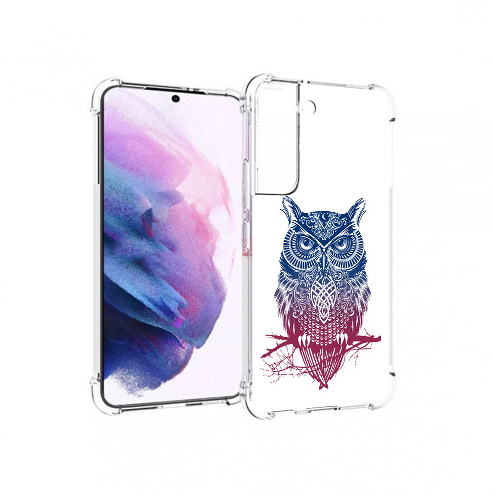 

Чехол MyPads Tocco для Samsung Galaxy S22 хиппи сова (PT194926.508.664), Прозрачный, Tocco