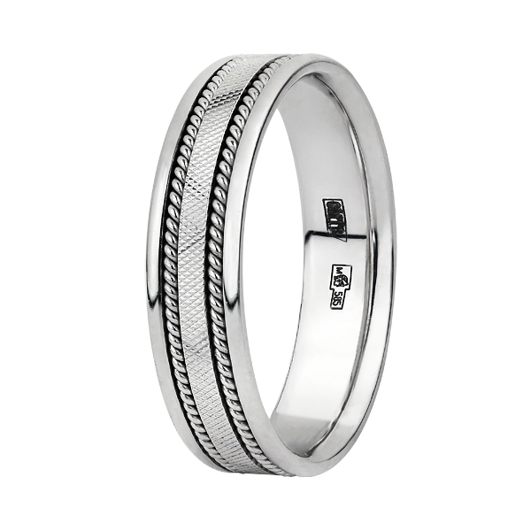 

Кольцо из белого золота р. 19 Юверос 100369, 100369