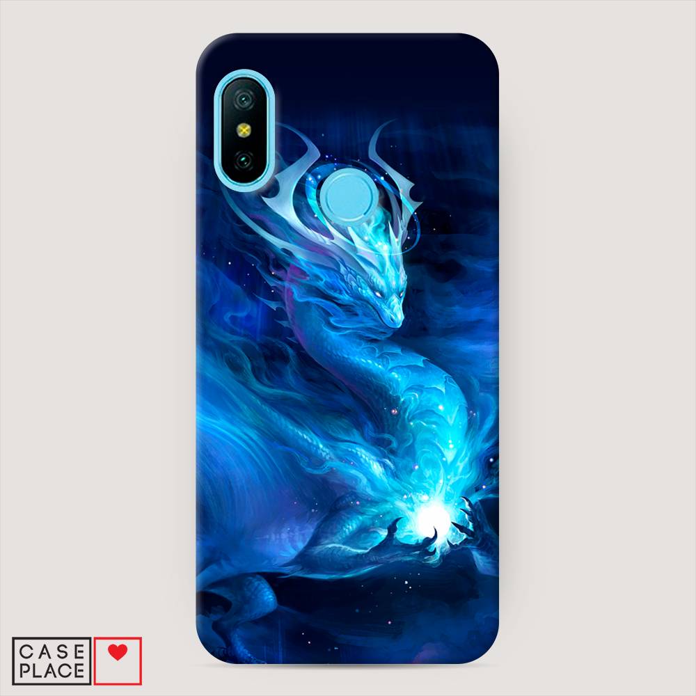 

Пластиковый чехол "Лунный дракон" на Xiaomi Redmi 6 Pro, 34020-1