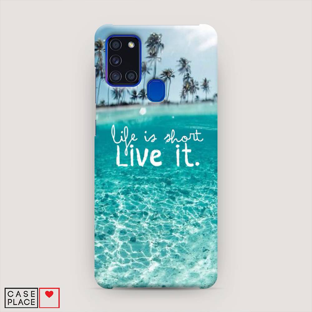 

Пластиковый чехол "Live it" на Samsung Galaxy A21s, 2100220-5