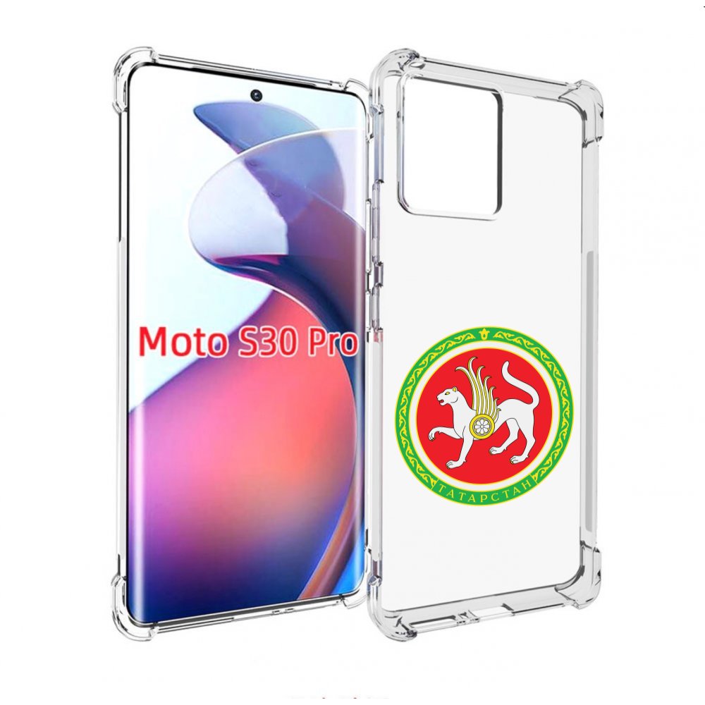 

Чехол MyPads герб-татарстан-казань для Motorola Moto S30 Pro, Прозрачный, Tocco