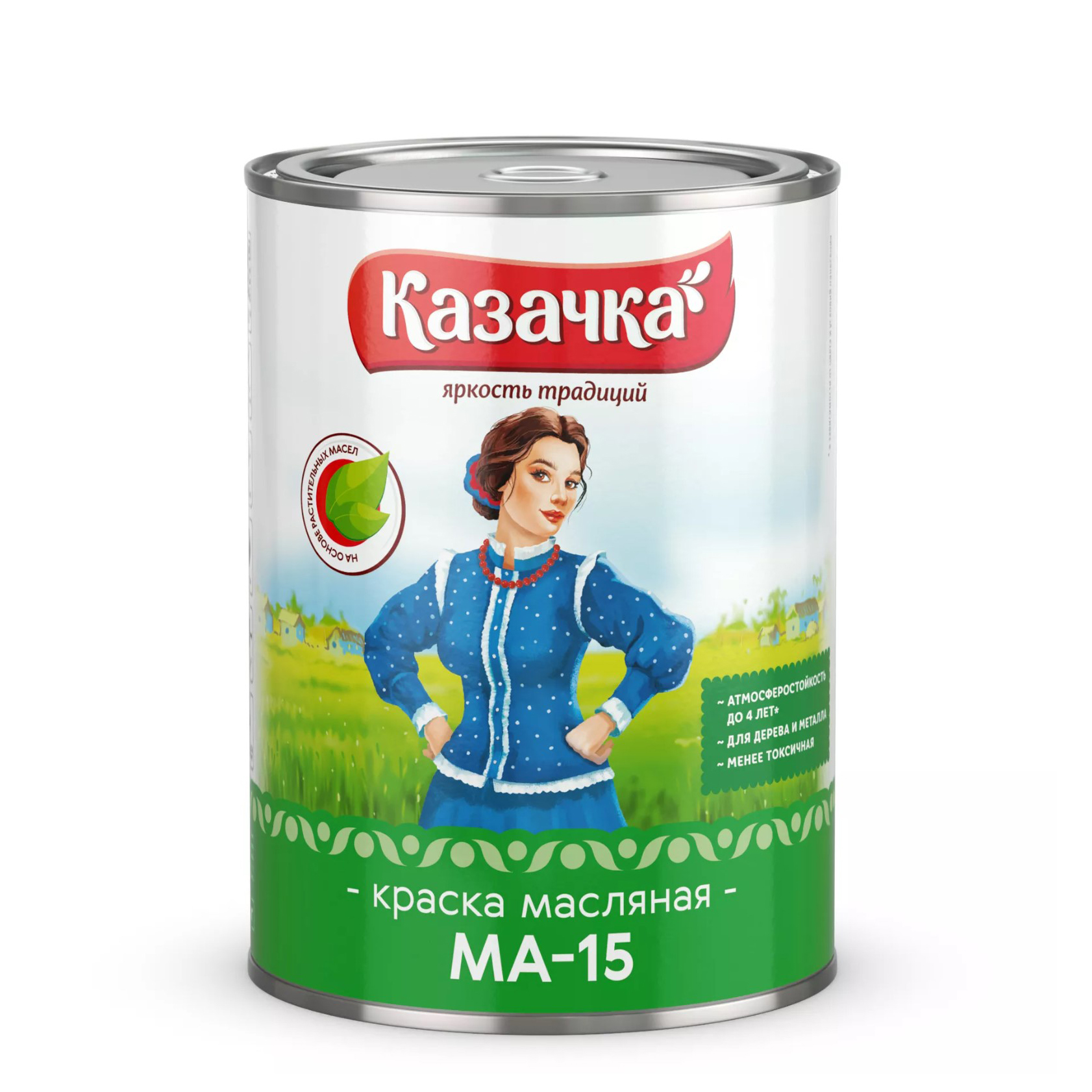 Краска МА-15 сурик 0,9 кг  