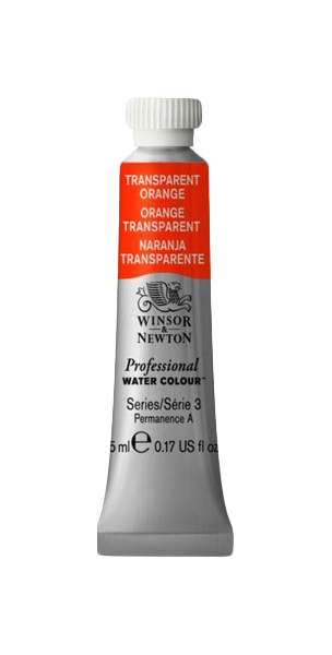 фото Акварельная краска winsor&newton w&n-0102650 professional 5 мл оранжевый прозрачный