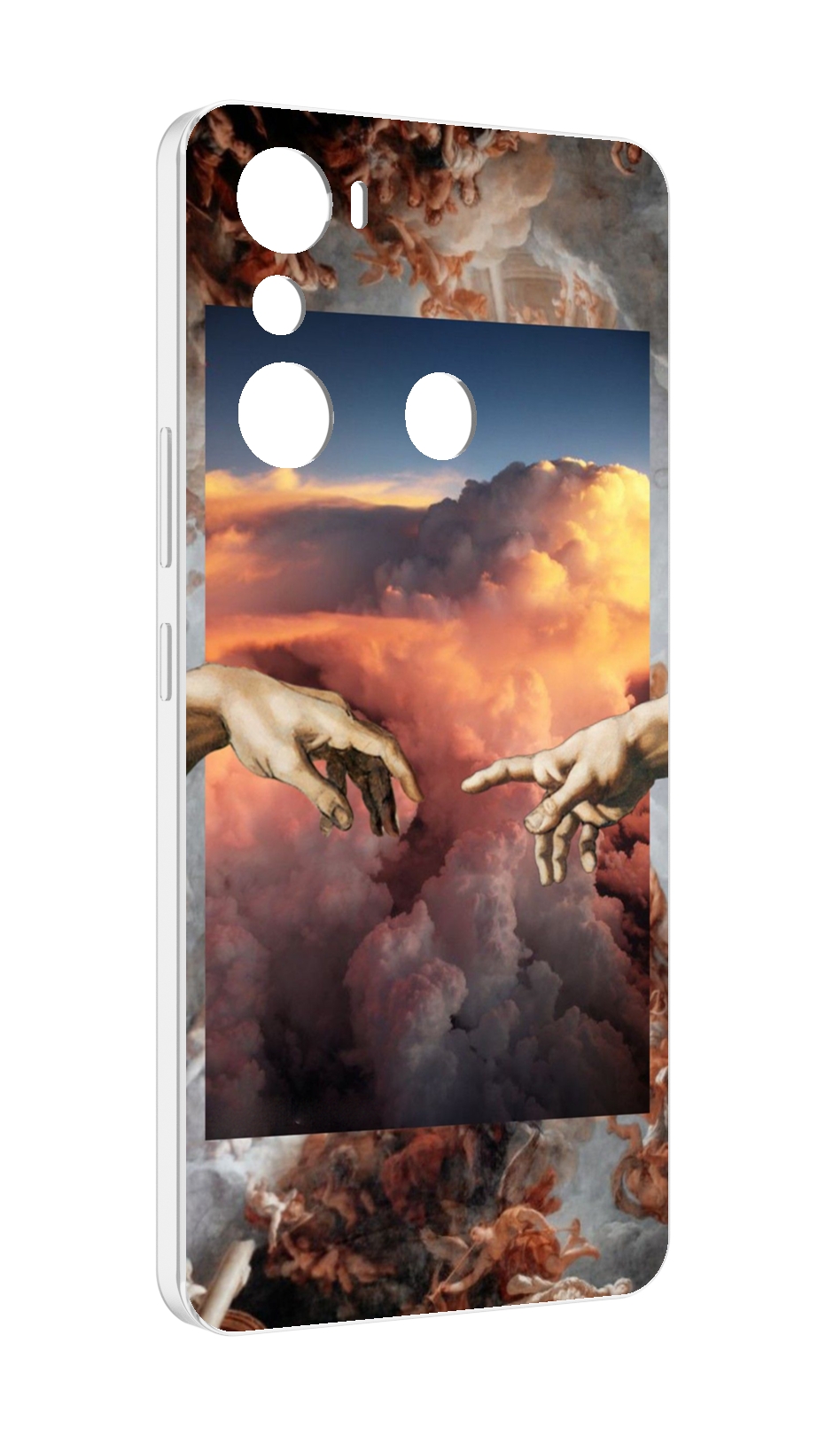 

Чехол MyPads красивая-картина для Infinix Hot 20i, Прозрачный, Tocco