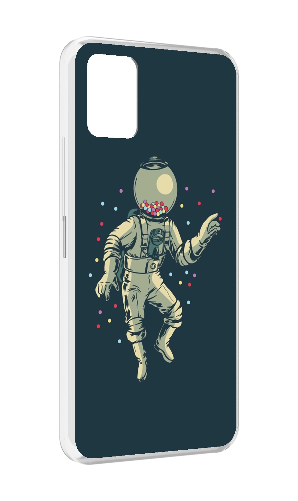 

Чехол MyPads Космонавт для Umidigi Power 5, Прозрачный, Tocco