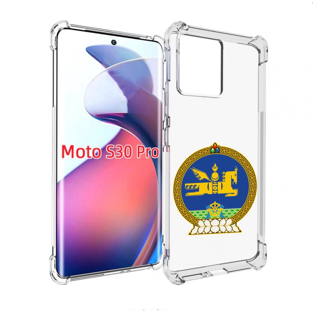 

Чехол MyPads герб-монголия для Motorola Moto S30 Pro, Прозрачный, Tocco