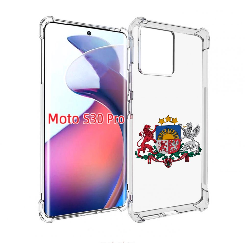 

Чехол MyPads герб-латвии для Motorola Moto S30 Pro, Прозрачный, Tocco