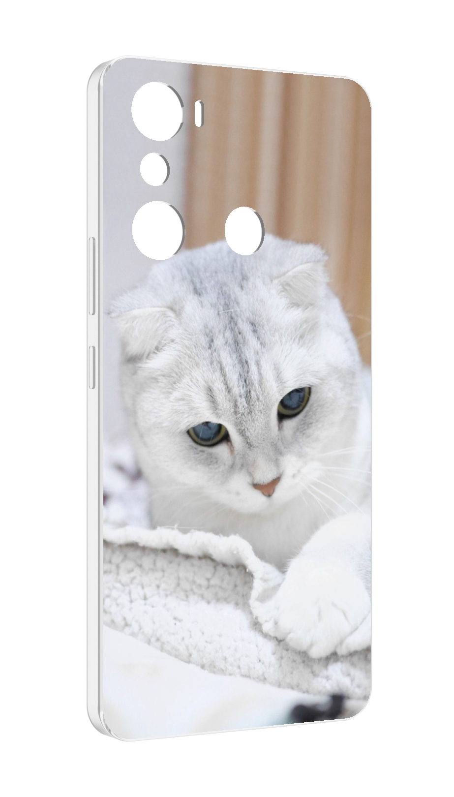 Чехол MyPads кошка чаузи для Infinix Hot 20i