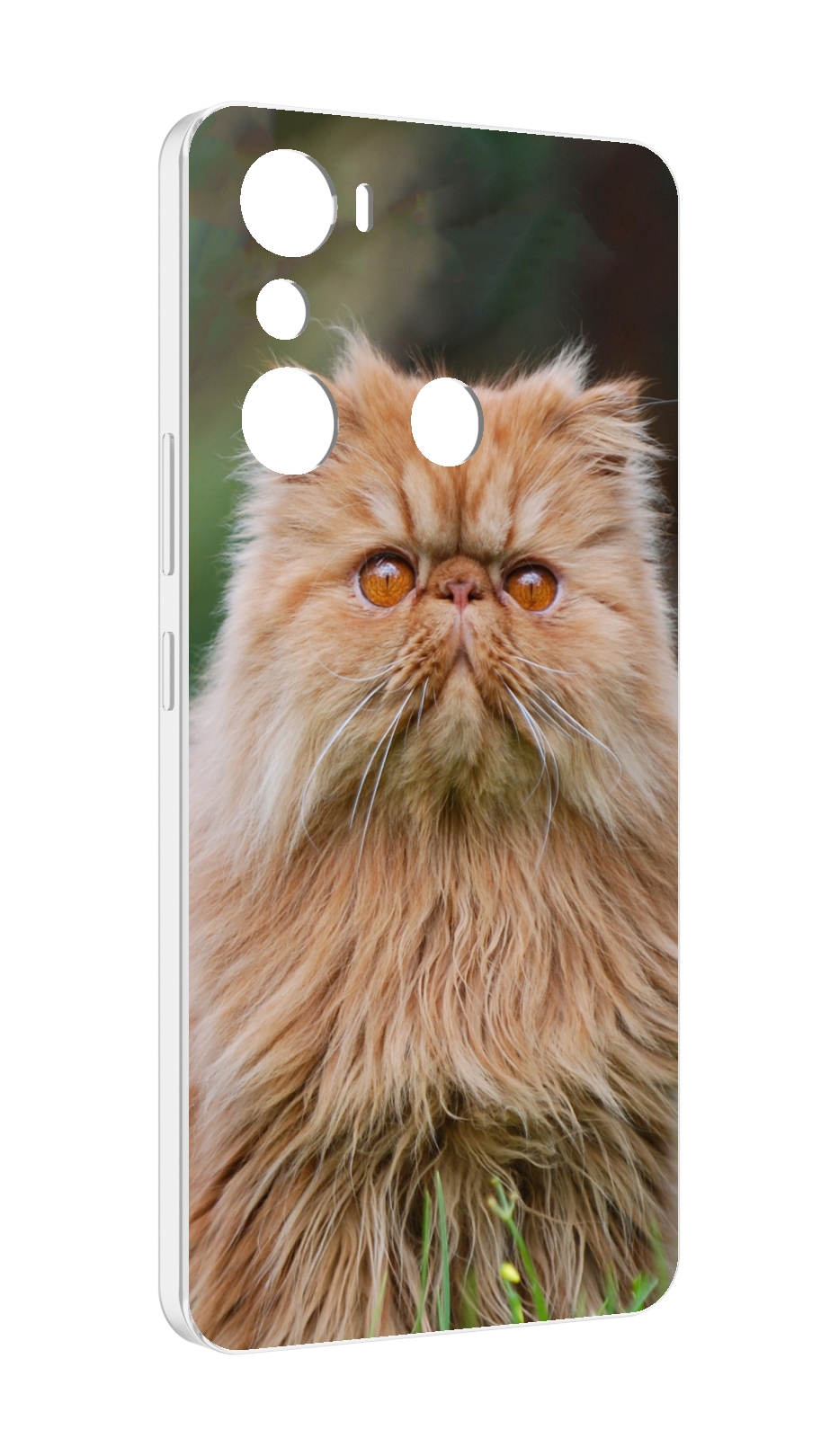 Чехол MyPads кошка персидская для Infinix Hot 20i