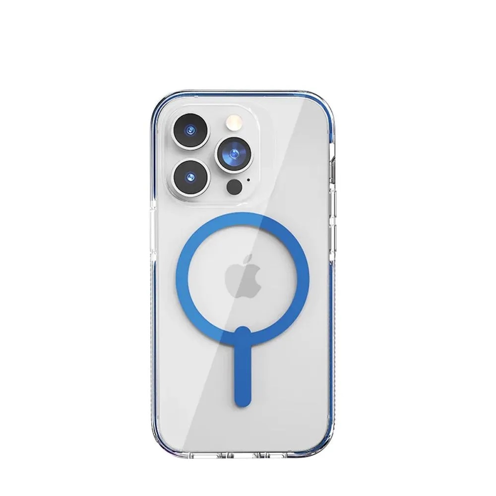 

Накладка ZAGG для iPhone 14 Pro, Santa Cruz Snap, MagSafe, Blue SKU:102010535, Прозрачный