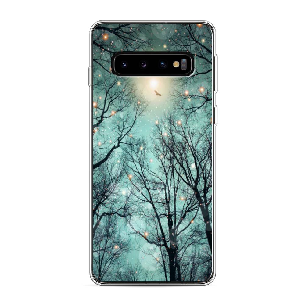 

Чехол Awog на Samsung Galaxy S10 "Лес в сумерках", 27050-4