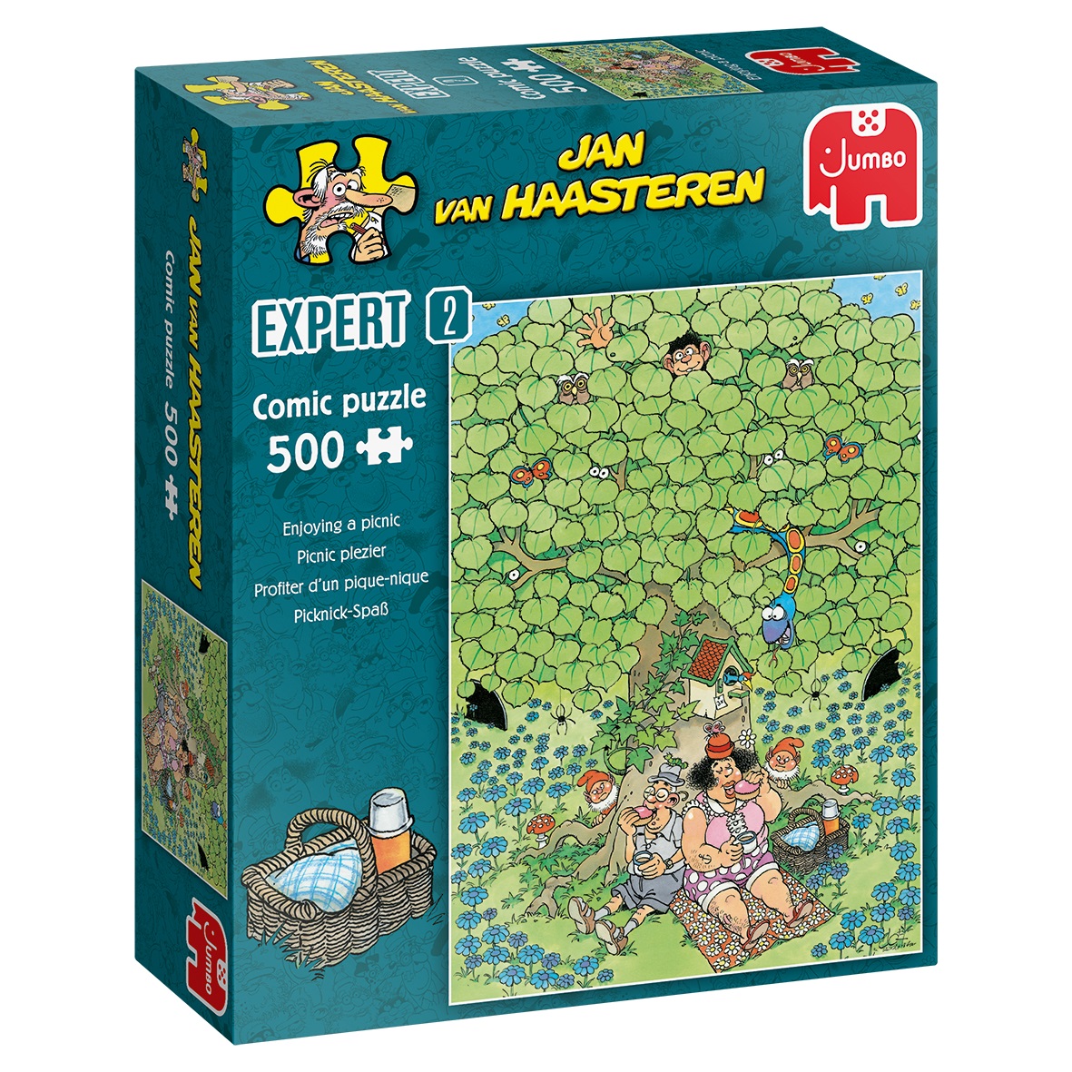 

Пазл Jumbo На пикнике J20090, 500 деталей, На пикнике