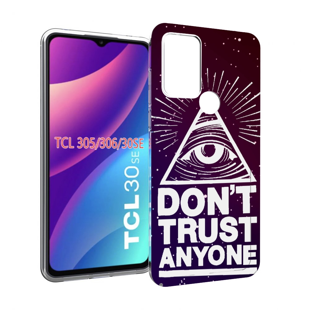 

Чехол MyPads Не-доверяй для TCL 30SE/305/306/30E, Tocco