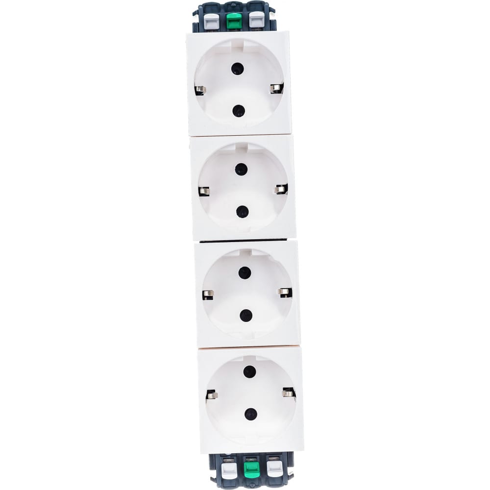 

Механизм розетки Legrand 4-м СП Mosaic New 8-модульный для кабель-канала DLP LLeg131683 07, Белый