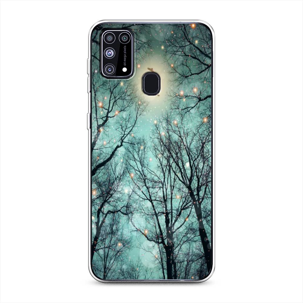 

Чехол Awog на Samsung Galaxy M31 / Самсунг M31 "Лес в сумерках", 2100750-4