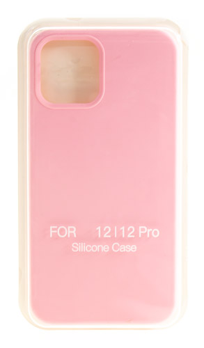 

Hакладка Silicone Cover для iPhone 12/12 Pro, светло-розовый (28)