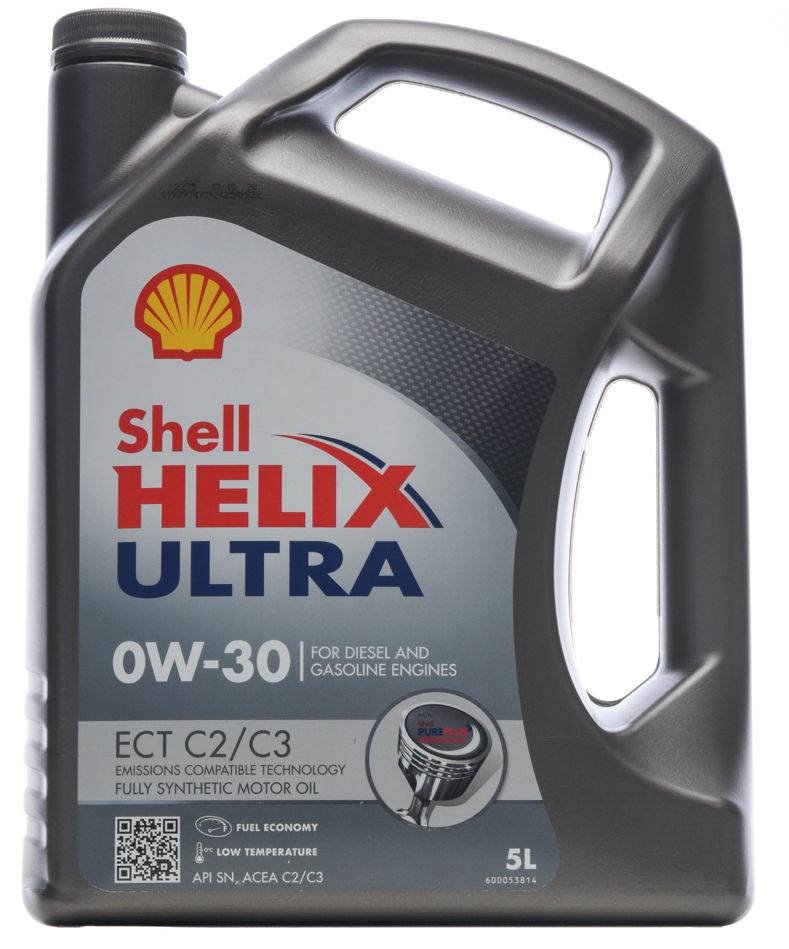 

Масло моторное Shell Helix Ultra ECT, C2/C3 0w30, 5 л