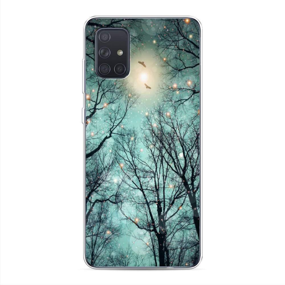 

Чехол Awog на Samsung Galaxy A71 4G "Лес в сумерках", 29050-4
