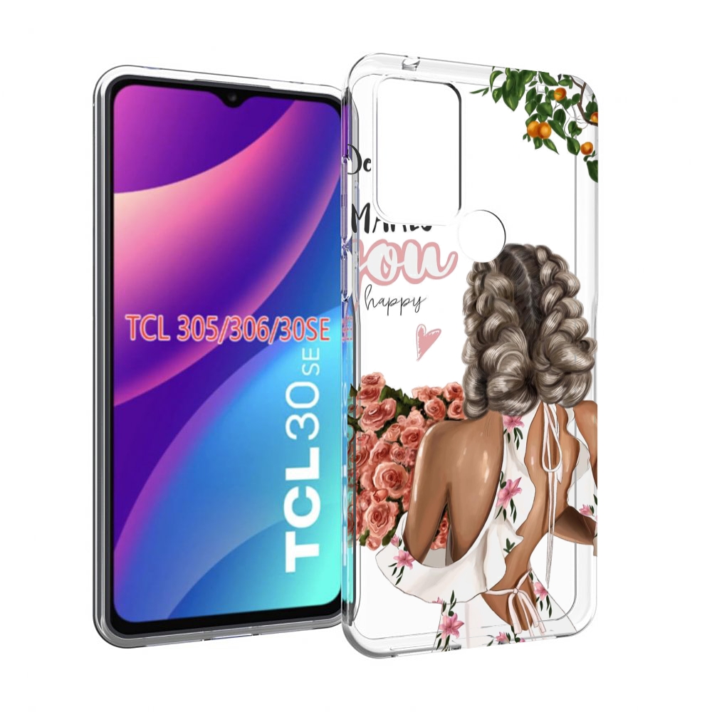 

Чехол MyPads Мелочи-делают-тебя-счастливой для TCL 30SE/305/306/30E, Tocco