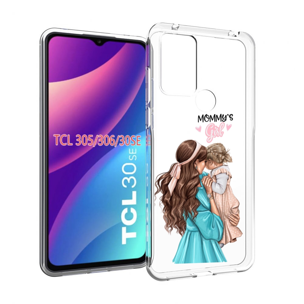 

Чехол MyPads Мама-девочки женский для TCL 30SE/305/306/30E, Tocco
