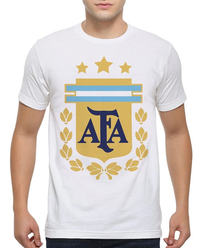 

Футболка мужская DreamShirts Studio Сборная Аргентины FOT-20301w-2 белая XL, Белый, Сборная Аргентины FOT-20301w-2