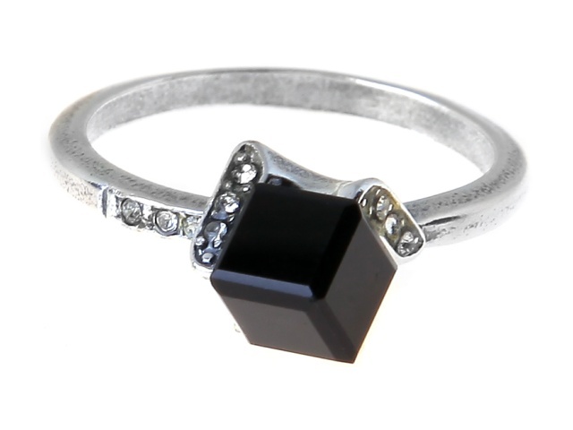 

Кольцо р  Jenavi d55030o0 обсидиан, d55030o0