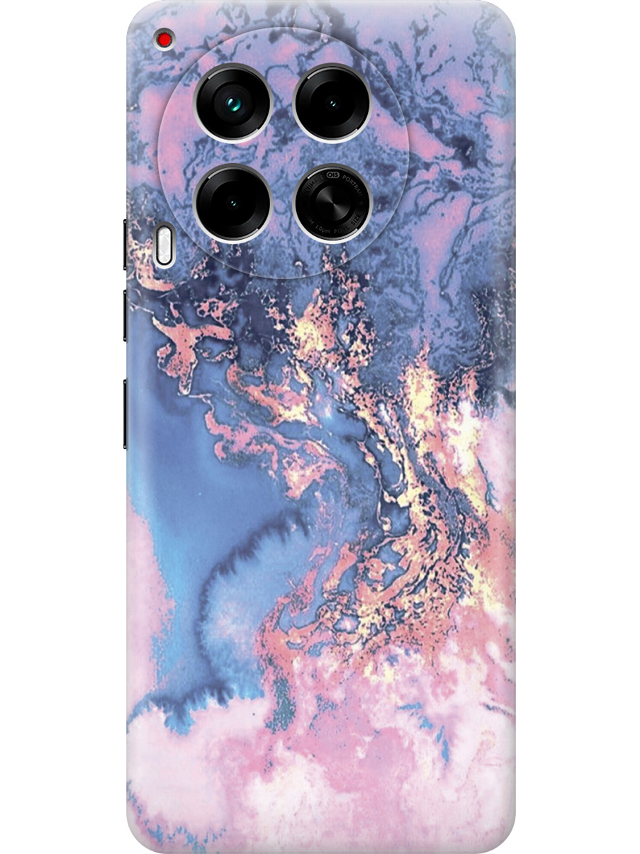 

Силиконовый чехол на Tecno Camon 30 4g / 30 5g с принтом "Синий мрамор", Прозрачный;голубой, 782632431