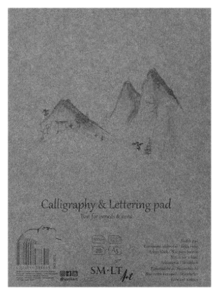 

Альбом SMLT Authentic Calligraphy & Lettering на спирали А5 50 л 100 г
