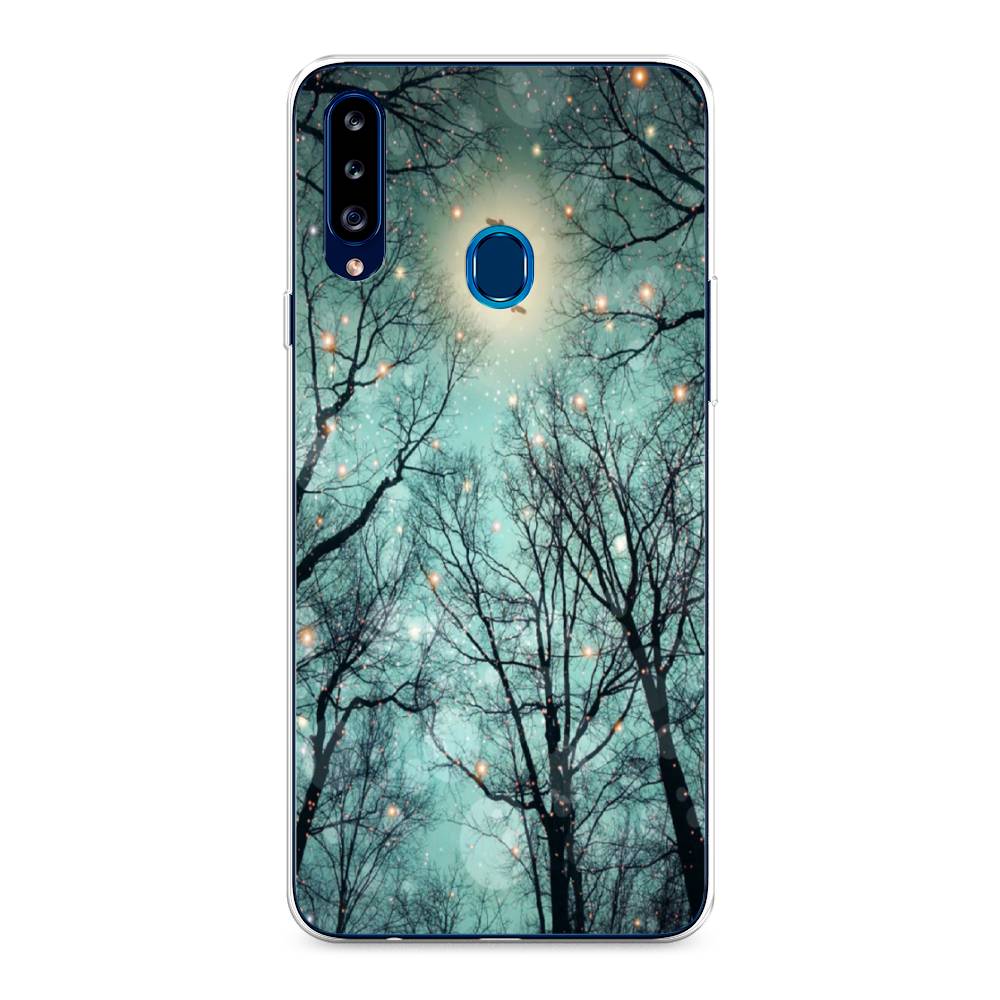 

Чехол Awog на Samsung Galaxy A20s / Самсунг A20s "Лес в сумерках", 2100850-4