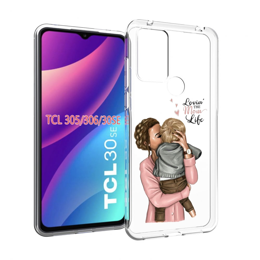 

Чехол MyPads Любовь-мамы детский для TCL 30SE/305/306/30E, Tocco