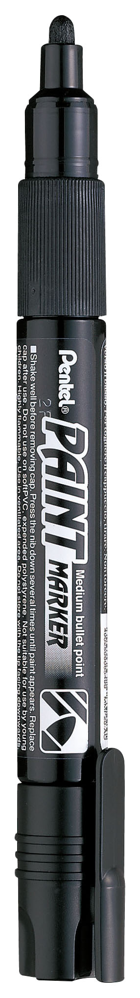 

Маркер перманентный Pentel Paint PEN-MMP20-A 4,6 мм с круглым наконечником черный