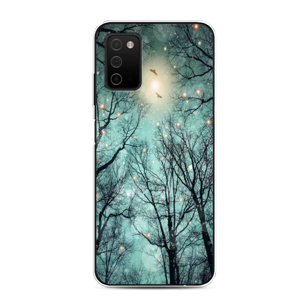 

Чехол Awog на Samsung Galaxy A03S / Самсунг A03S "Лес в сумерках", 2103250-4