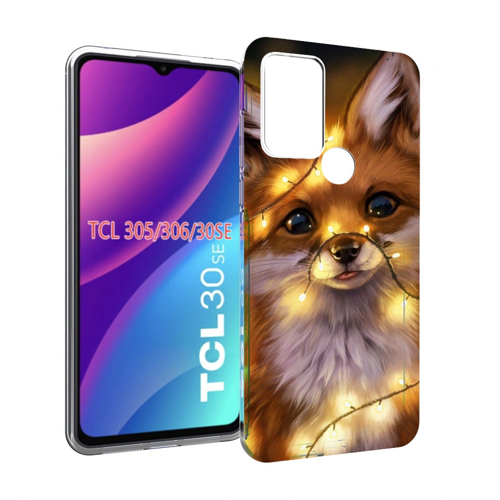 

Чехол MyPads Лисенок-в-гирлянде для TCL 30SE / TCL 305 / TCL 306 / TCL 30E, Tocco