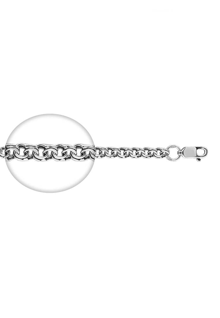 

Цепочка из серебра 50 см Kari Jewelry КЛЦ-015ч, Серебристый, КЛЦ-015ч