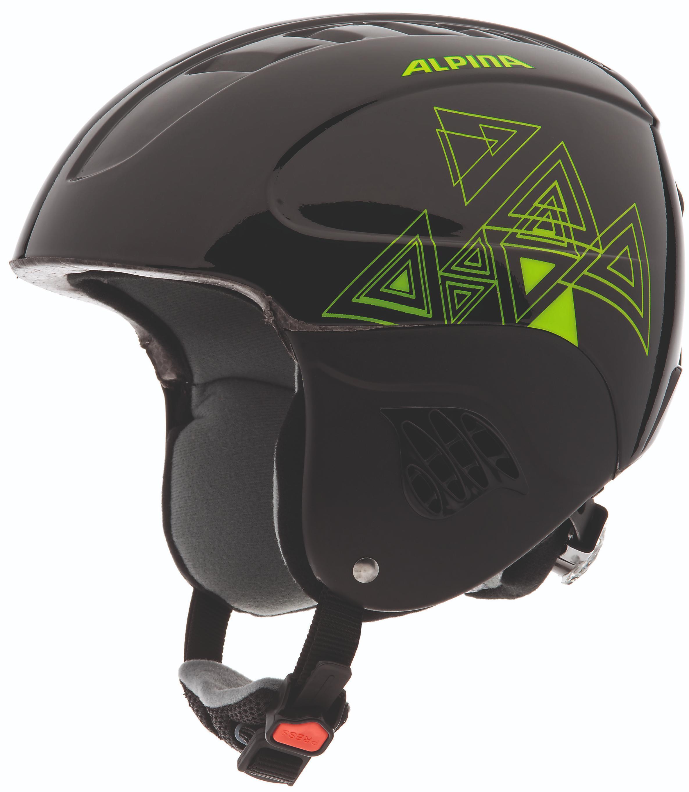 

Горнолыжный шлем Alpina Junior Carat 2019, black-green, XS, Junior Carat
