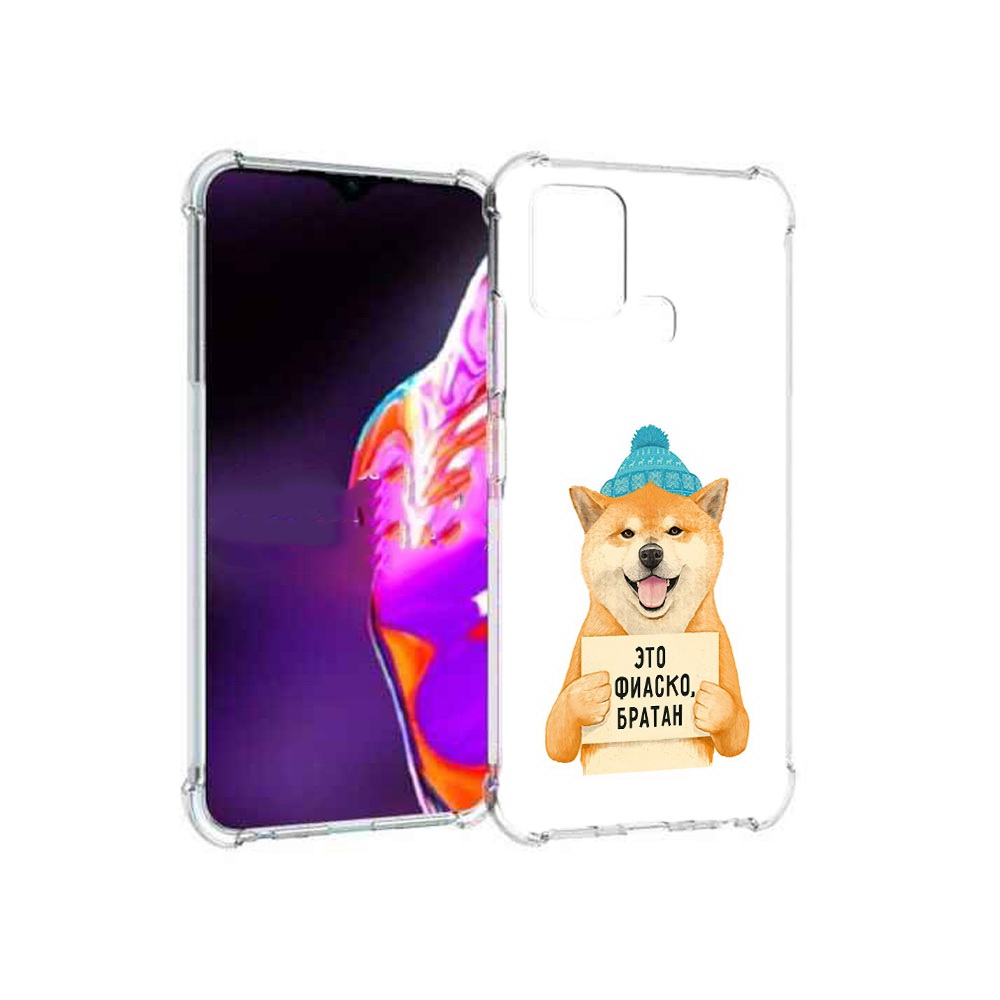 

Чехол MyPads Tocco для Infinix Hot 10s фиаско, Прозрачный, Tocco